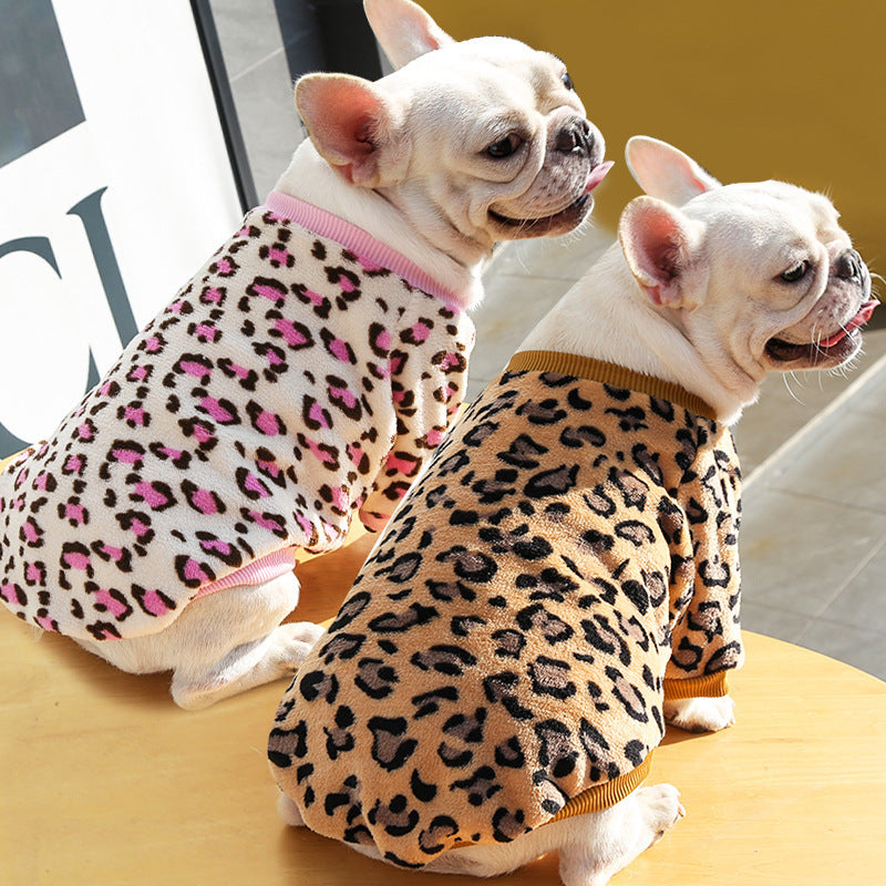 Cozy Fleece Puppy Pajamas — Warm & Adorable for Autumn & Winter