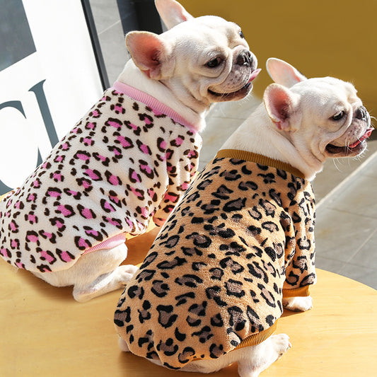 Cozy Fleece Puppy Pajamas — Warm & Adorable for Autumn & Winter