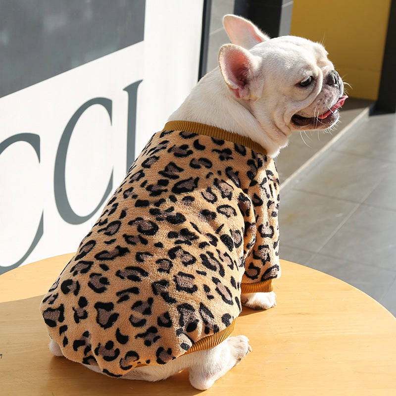 Cozy Fleece Puppy Pajamas — Warm & Adorable for Autumn & Winter